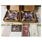 2 Dale Earnhardt Collector plates from Hamilton