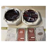 2 Collector plates from Dale Earnhardt Collection