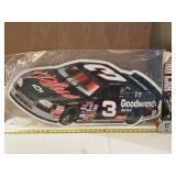 Dale Earnhardt  plastic car yard sign w/hardware