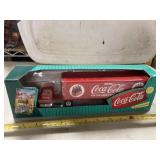 Coca-Cola Semi Truck Bank, NIB by Ertl