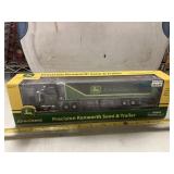 John Deere Precision Kenworth Semi & Trailer NIB