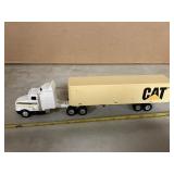 Kenworth T600A truck metal & CAT Trailer, plastic