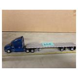 Kenworth Melton Semi with flatbed trailer metal
