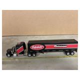 Metal Peterbuilt Truck & Trailer bank by LIberty