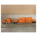 SChneider truck and trailer, metal & plastic