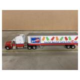 Peterbilt metal Popsicle truck & trailer by