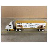 Winross Caterpillar metal truck & trailer for