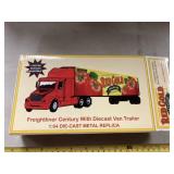 1/64 Red Gold Premium Frightliner metal truck NIB