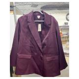 A New Day womenï¿½s double-breasted blazer, size