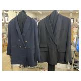 2 H&M size Medium jackets, both w/black s/ H&M