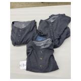 3  George  long sleeve shirts, size M (38-40)