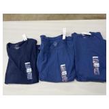 3 - George crew neck long sleeve shirts,