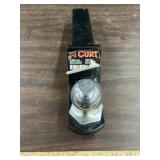 Curt 2" trailer receiver with 2" ball