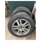 2 Firestone 235/55/R17 on Ford rims