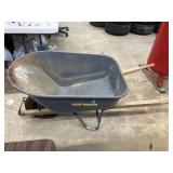 True temper steel wheelbarrow