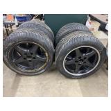 4 Sumitomo P275/40/CR17 93 wide on 5 bolt