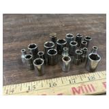 20 piece Craftsman 1/4 in drive, 2 socket sets,