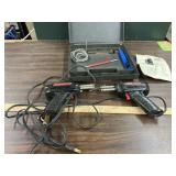 2 weller soldering guns, in case untested