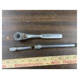 Craftsman Ratchet 3/8 in drive & 2 extensions