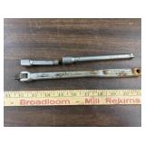 Craftsman 3/8 in breaker bar & 2 3/8 in extensions