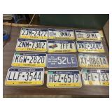 12 PA License plates, 4 Antique Vehicle, 2 trailer