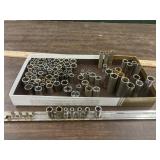 Craftsman 1/4" SAE sockets, deep and regular