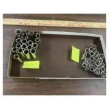 Craftsman 1/4" metric sockets, deep and regular