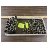 Craftsman 3/8" metric sockets, deep and regular