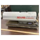 Sears 55,000 BTU Torpedo Heater, runs