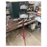 tripod flood lights halogen, untested
