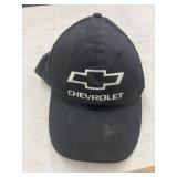 Chevrolet hat, slighty dirty, one size