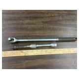 1/2" drive Proto breaker bar w/ 2 extentions USA