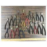 Lot of cutter pliers