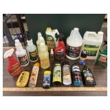 Box lot of car cleaning products