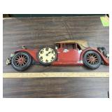 Vintage Sexton Cast Metal antique car wall clock