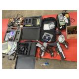 Lot of untested timing guns & tester kits, as is