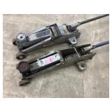 2  Hydraulic Floor Jacks, 2 ton