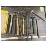 Box ballpeen hammers