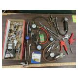 Air guages, guns, quick couplers and more