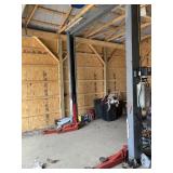 American 2 post car lift, 7000lb capacity