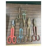 box of metal cutters