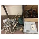 Circuit breaker box, extention cords & misc wire