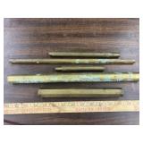 5 pieces of brass