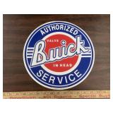 12" Buick  Service metal sign