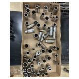 Lot of misc 3/8 drive deep sockets