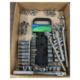 Lot of Companion sockets 1/4, 3/8 & 1/2 drive,