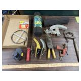 Flairing tool, vintage oil can pouts, 2 rolls