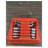 6 pc Snap-on 7/16 to 3/4 short wrenches