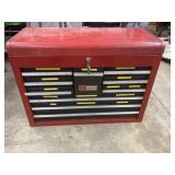 Craftsman toolbox, 10 drawers with contents