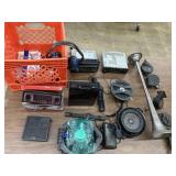 Lot of misc includes horns, radios, speakers, t